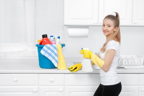 House clearance team working in a Fulham residential property