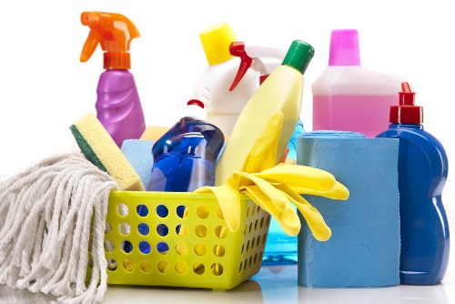 Deep cleaning of grout and tile flooring in a Fulham home or business