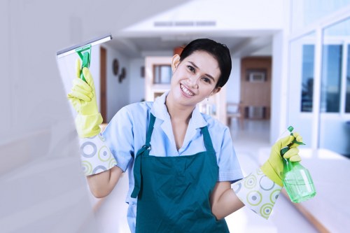 Deep kitchen cleaning in a Fulham flat
