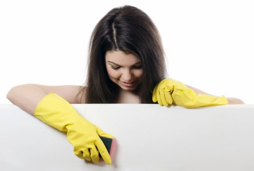 Professional house clearance process inside a Fulham home